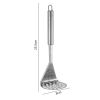 Stainless Steel Manual Potato Press; Baby Food Masher; Wavy Potato Press