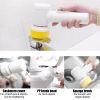 Electric Cleaning Brush Rechargeable Cleaner Handheld Bathtub 3 Brush Head Toilet Wash Brush Kitchen Bathroom Sink Cleaner Tool